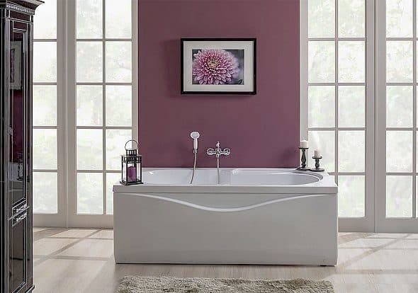 картинка Акриловая ванна Aquanet Tea 180x80 с каркасом 