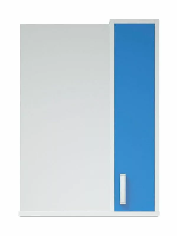 фото Зеркало-шкаф Corozo Колор 50 синее 