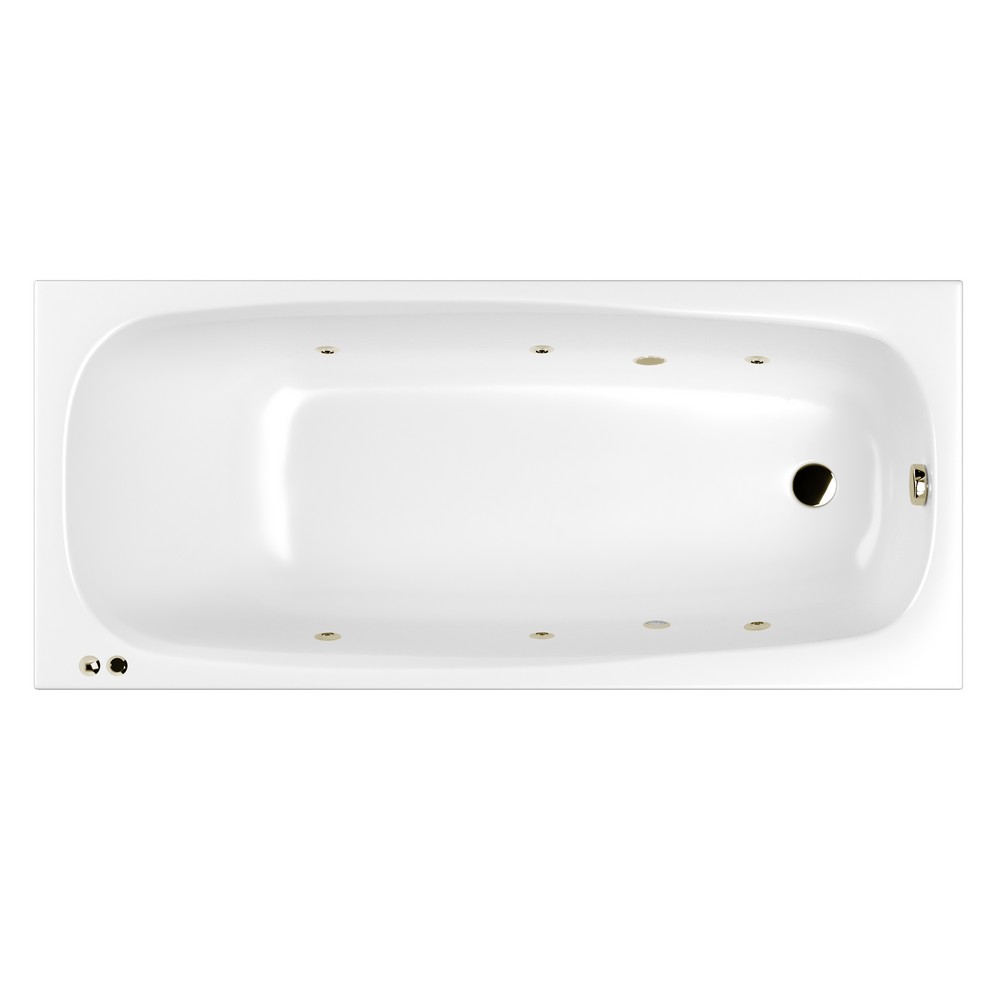 картинка Ванна WHITECROSS Layla Slim 180x80 SOFT бронза 
