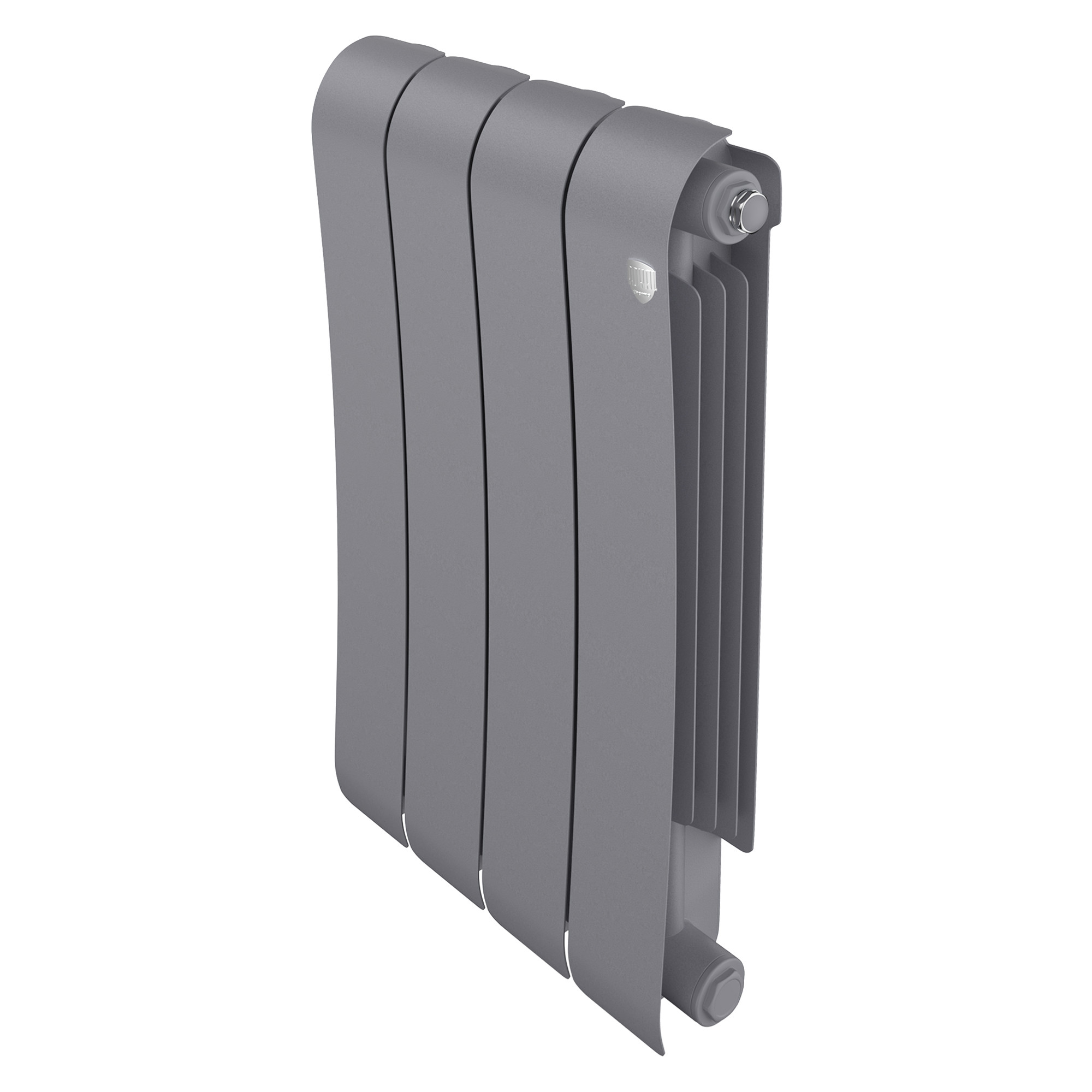 картинка Радиатор биметаллический Royal Thermo Infinity 500 Silver Satin 4 секции 