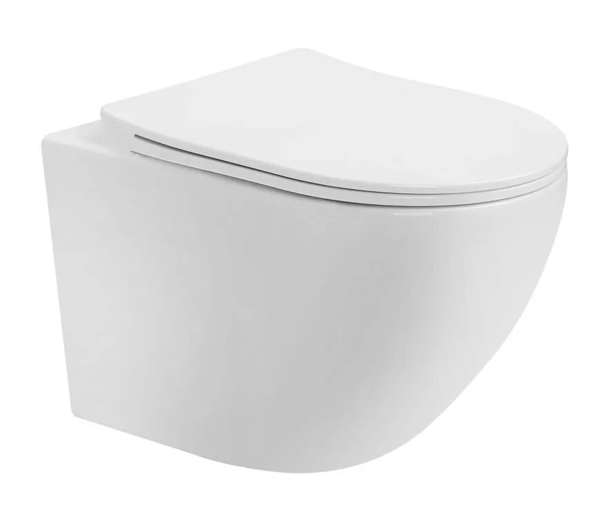 картинка Унитаз Ceruttispa ORLTER Aria PP подвесной безободковый CT10571 490х360х370 