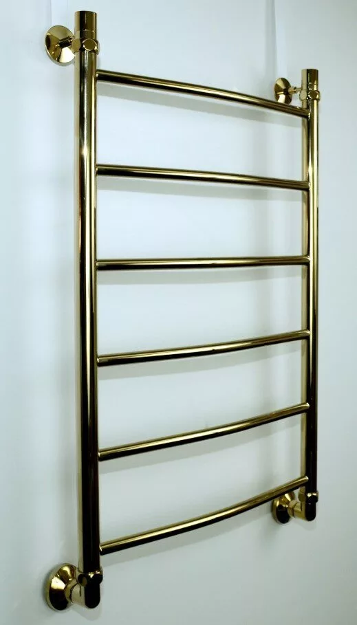 картинка Полотенцесушитель Двин R 100/60 1"-1/2" Универсальный К3, Золотой хром (4627085979838) 