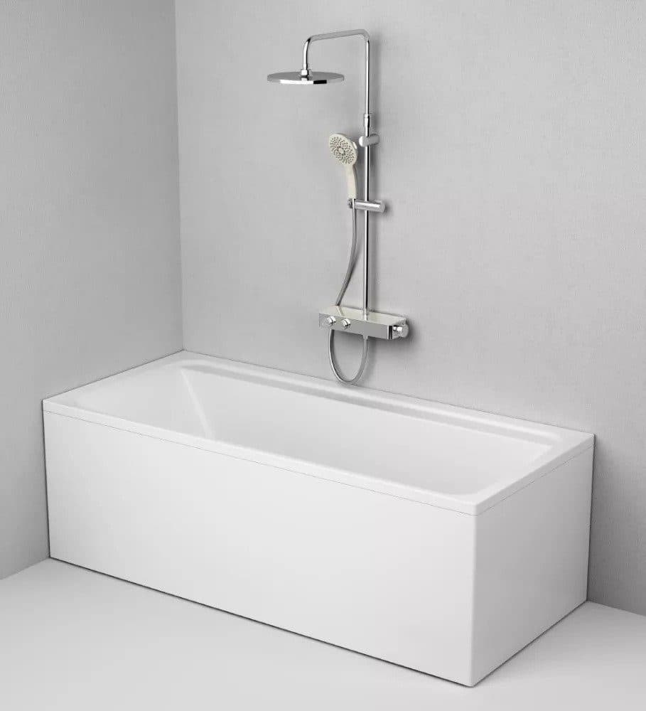 картинка Акриловая ванна AM.PM Inspire V2.0 180х80 с каркасом W52A-180-080W-R 