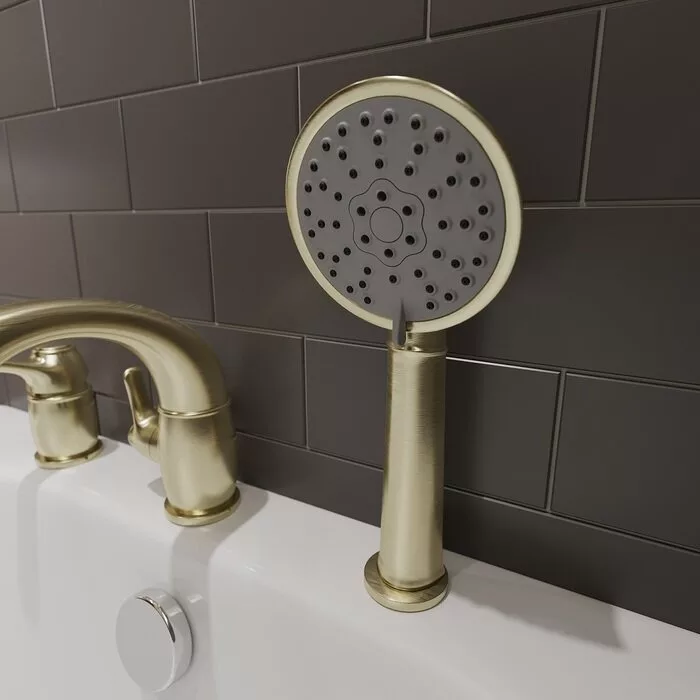 картинка Смеситель Iddis Oldie OLDBR30i07 на борт ванны 