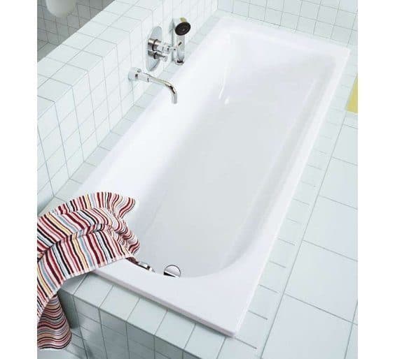 картинка Чугунная ванна Roca Continental 211507001 100х70 см с ножками 150412330 
