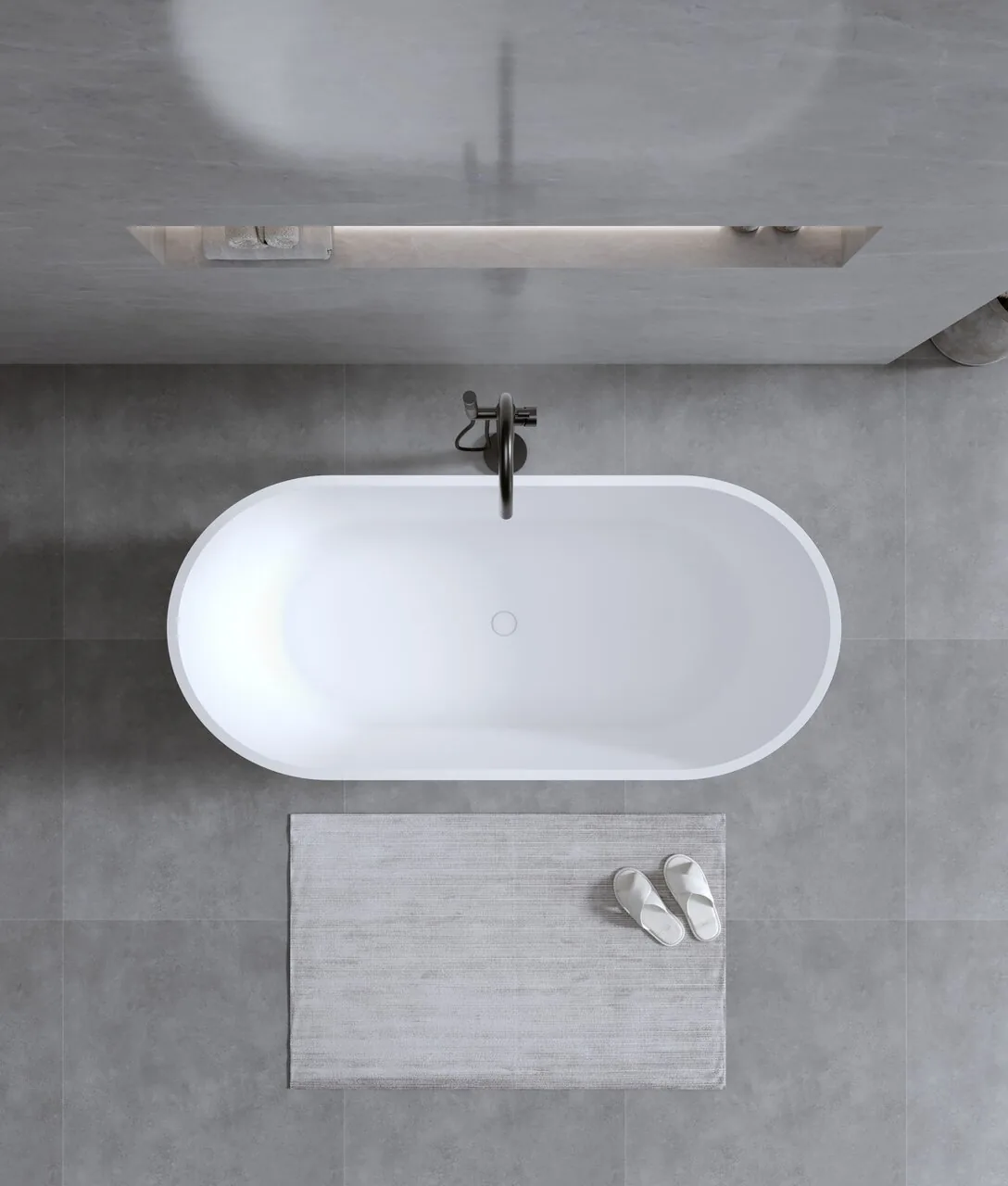 картинка Ванна Timo solid ELISSA1580 1580х740х580 