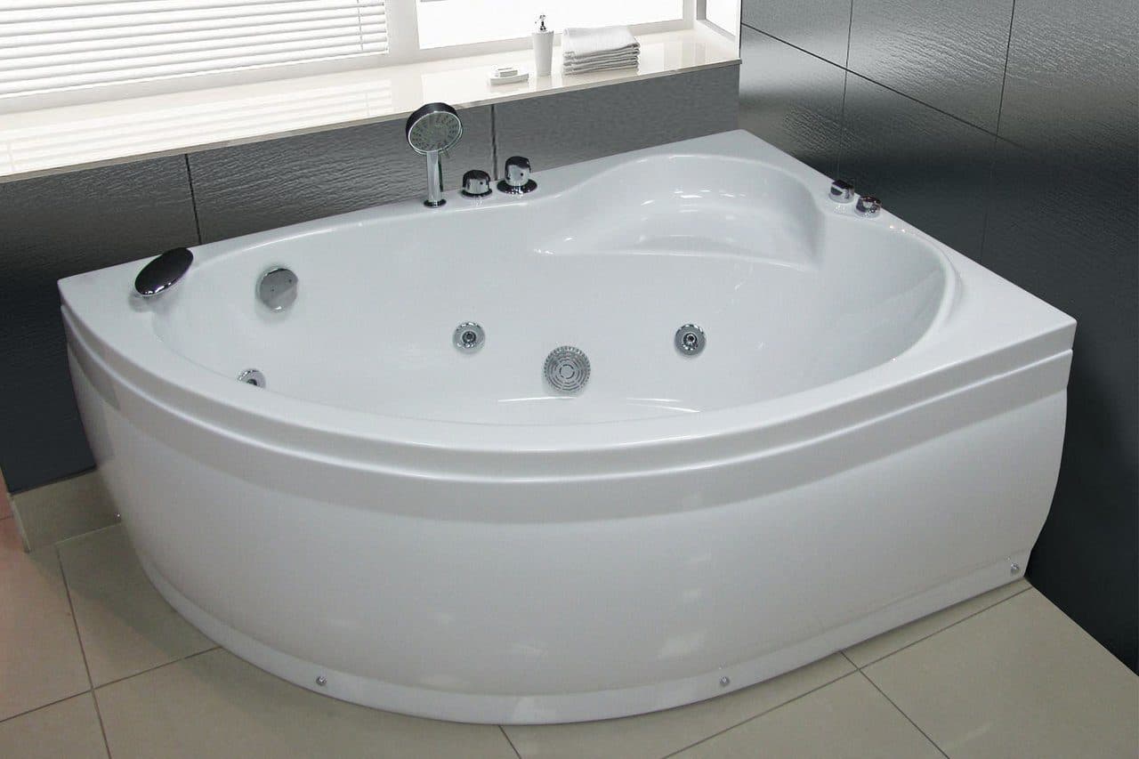 картинка Акриловая ванна Royal Bath Alpine 160x100 R с каркасом RB819101K 