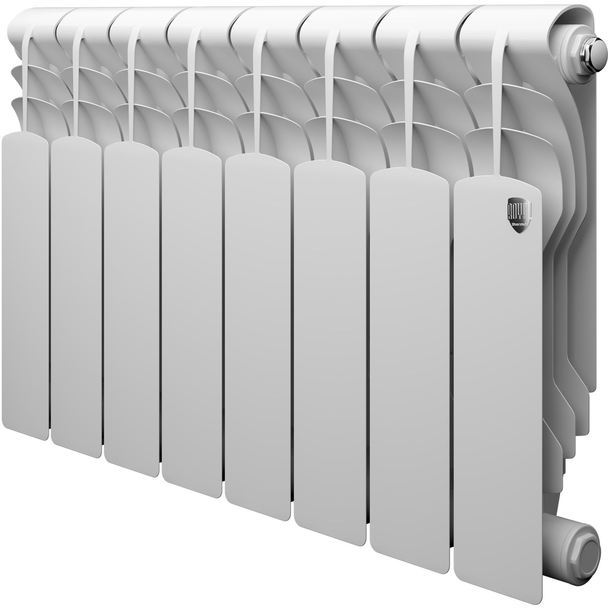 картинка Радиатор биметаллический Royal Thermo Revolution Bimetall 350 8 секций 