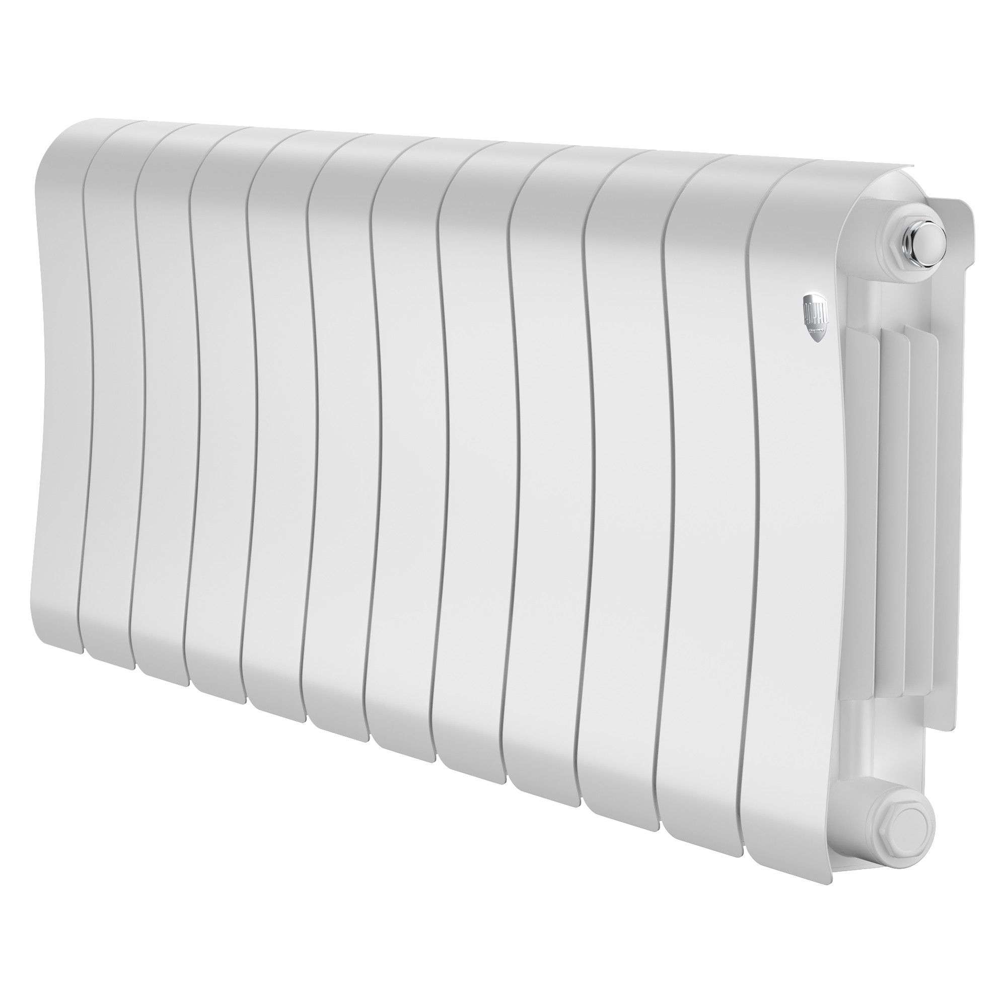картинка Радиатор биметаллический Royal Thermo Infinity 300 Bianco Traffico 12 секции 
