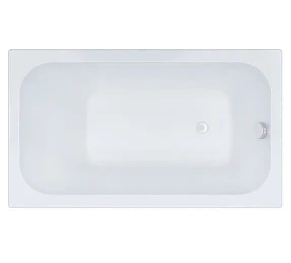 картинка Акриловая ванна Triton Стандарт 120x70 см с ножками Triton Стандарт и слив-переливом Triton Стандарт ЕМ601TR 