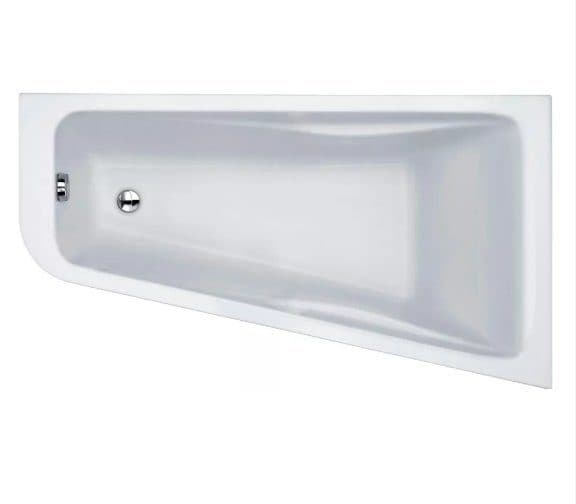 картинка Акриловая ванна Jacob Delafon Odeon Up 160x90 R с каркасом  SF081RU-NF и со слив-переливом E6D159-CP P хром 