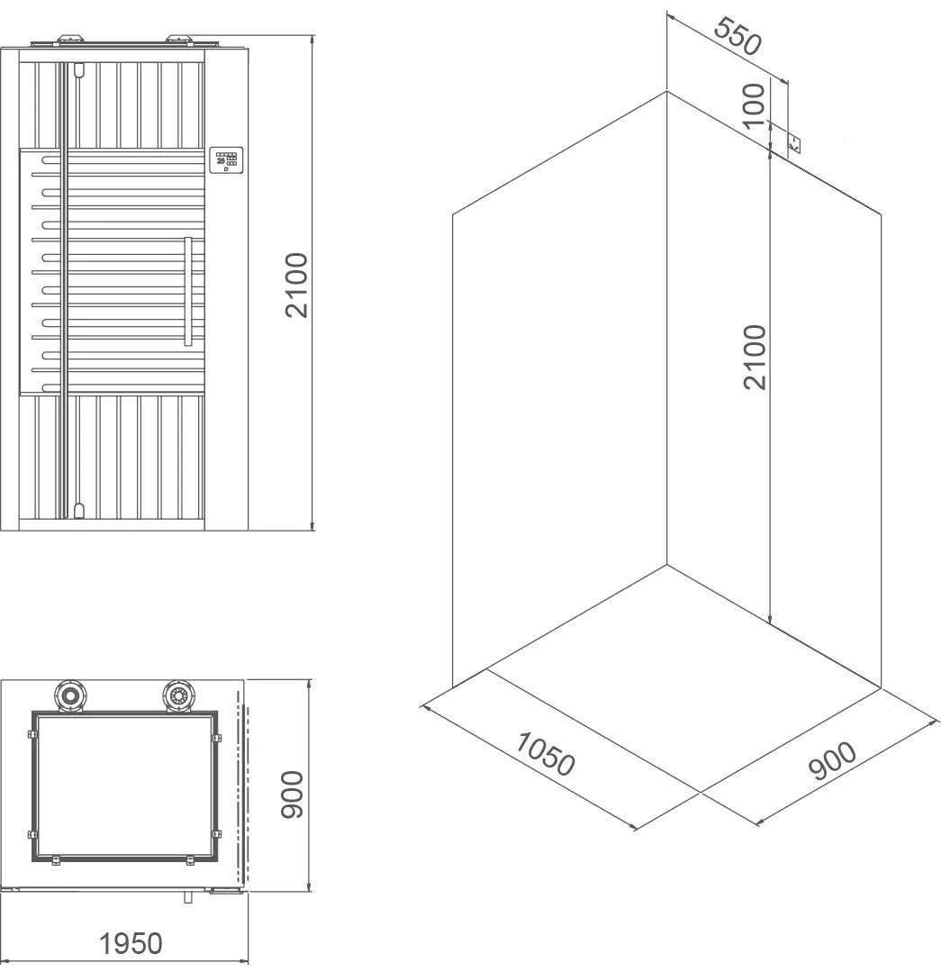 картинка Инфракрасная сауна SSWW S620 