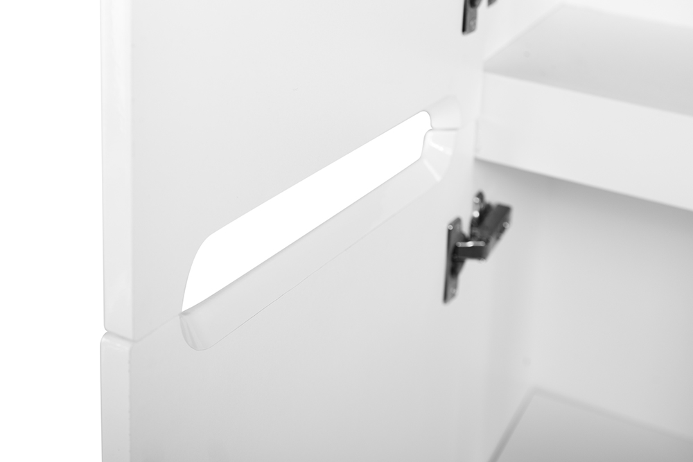 фото Шкаф-пенал подвесной BelBagno ETNA-1500-2A-SC-BL-P-L Bianco Lucido 