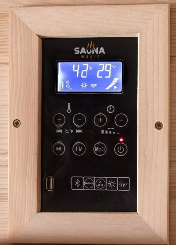 картинка Инфракрасная сауна SaunaMagic Classic RCS Mini (120х105) 