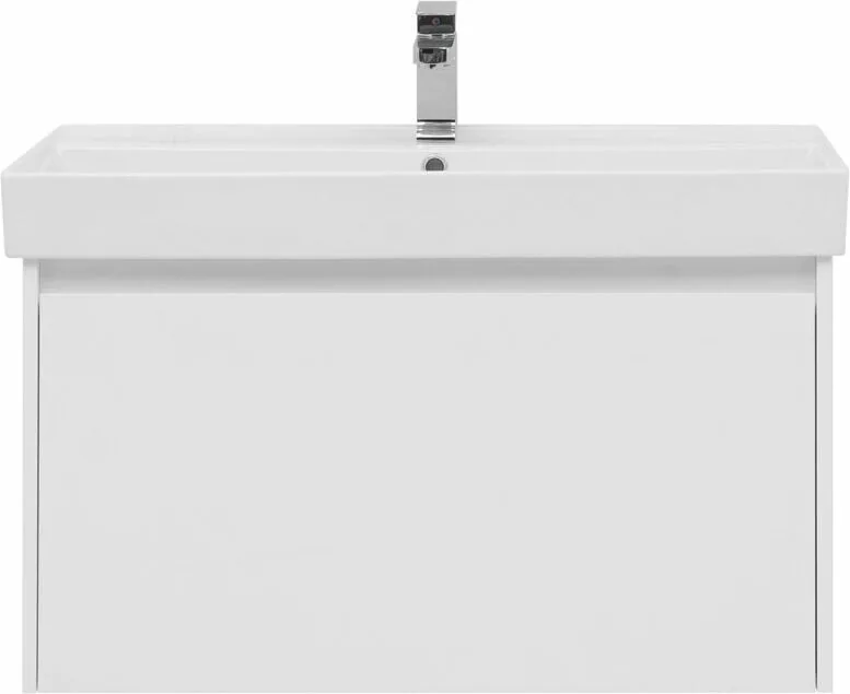 фото Тумба с раковиной Aquanet Nova Lite 90 белый (1 ящик) арт. 00245247 