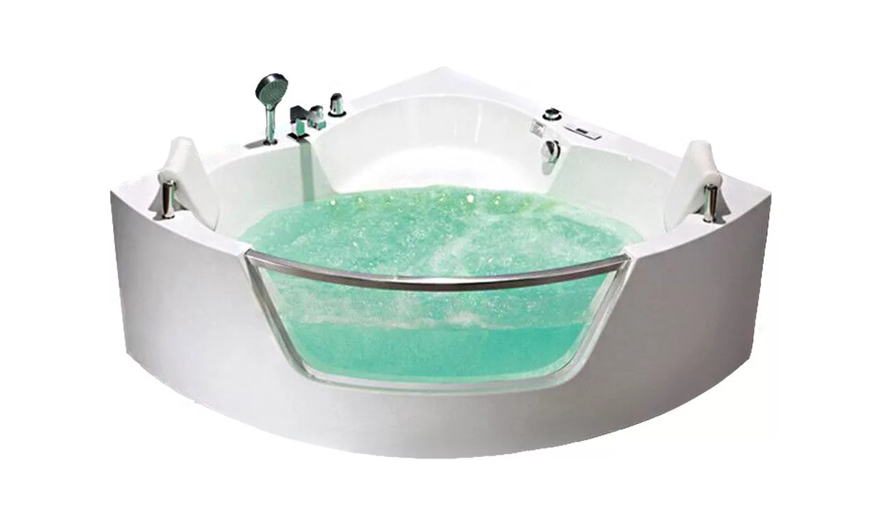 картинка Гидромассажная ванна Frank F164 угловая 