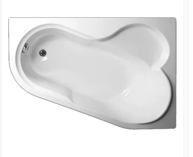 картинка Акриловая ванна Vagnerplast Selena 147 R с каркасом VPK150100 
