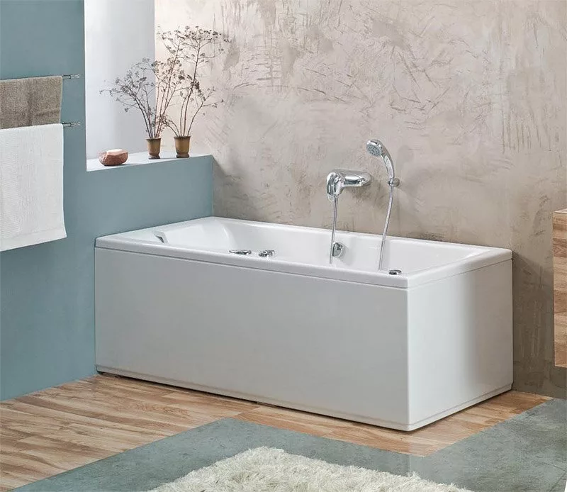 картинка Акриловая ванна Santek Монако XL 170 см с монтажным набором WH112423 