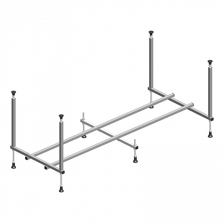 картинка Ванна асимметричная Alex Baitler ORTA 170x92 L с каркасом 