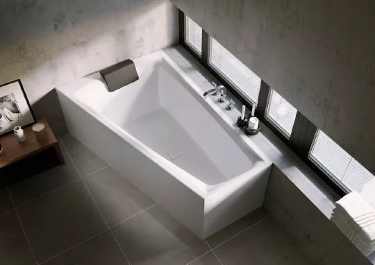 картинка Акриловая ванна Riho Still Smart Elite R, 170x110 