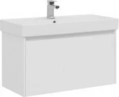 фото Тумба с раковиной Aquanet Nova Lite 90 белый (1 ящик) арт. 00245247 