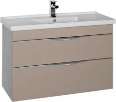 фото Тумба с раковиной Aquanet Эвора 100 капучино арт. 00212604 