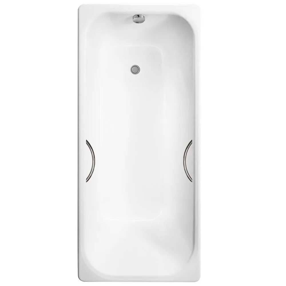 картинка Ванна чугунная Delice Aurora 170х70 с отверстиями под ручки DLR230605R 