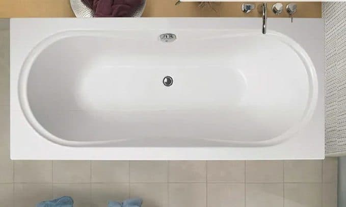 картинка Акриловая ванна Vagnerplast Briana 170 см ультра белый с каркасом VPK17070 