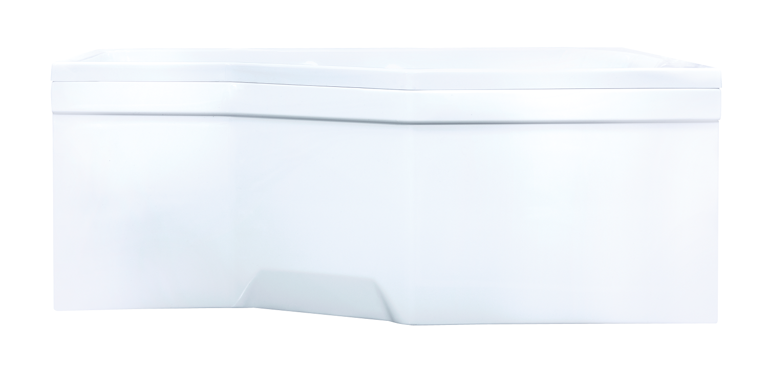 картинка Ванна Marka One Convey 170x75 R с ножками и слив-переливом 