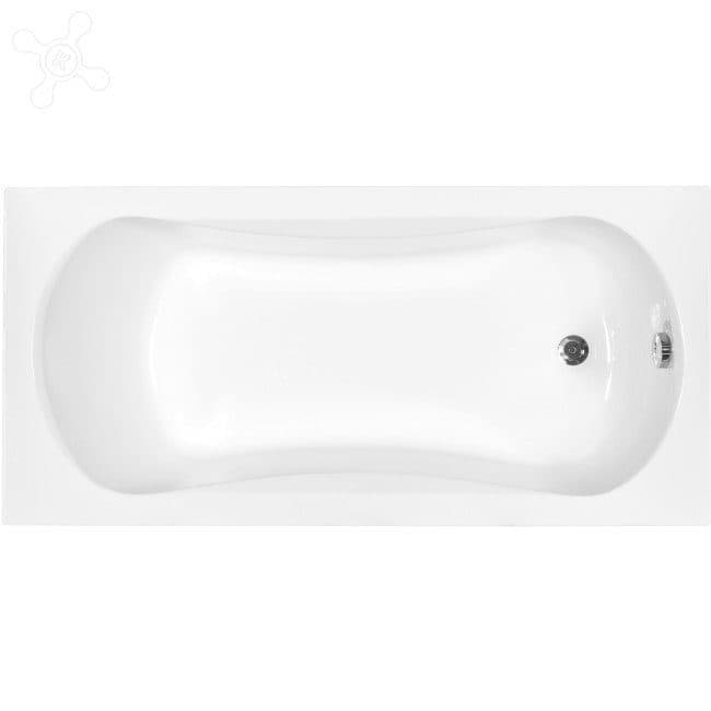 картинка Акриловая ванна Besco Aria 130x70 с каркасом KMP13070 