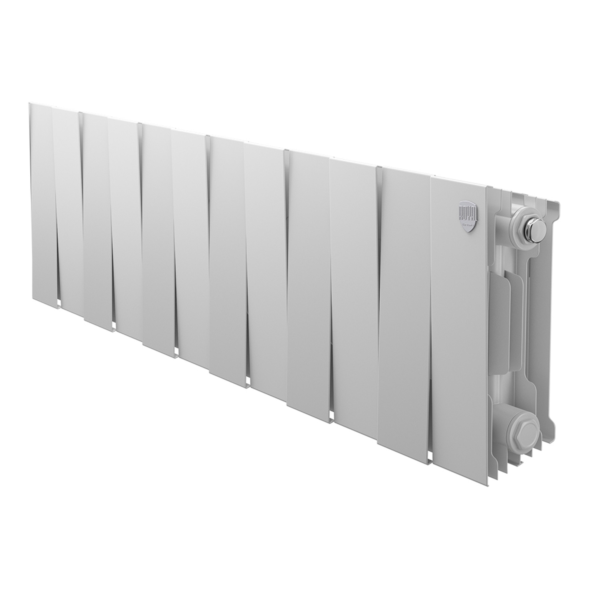 картинка Радиатор биметаллический Royal Thermo PianoForte 200 Белый 12 секции 