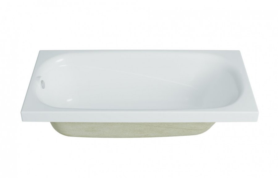 картинка Акриловая ванна 1ACReal Европа 150 с каркасом и слив-переливом 