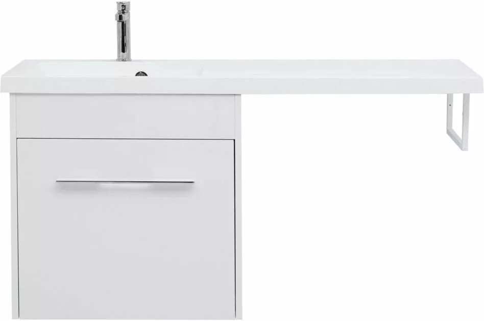 фото Тумба с раковиной Aquanet Августа 120 L белый арт. 00239781 