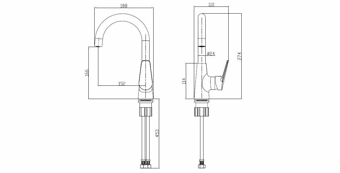 картинка Смеситель для раковины Bien BL31019104 