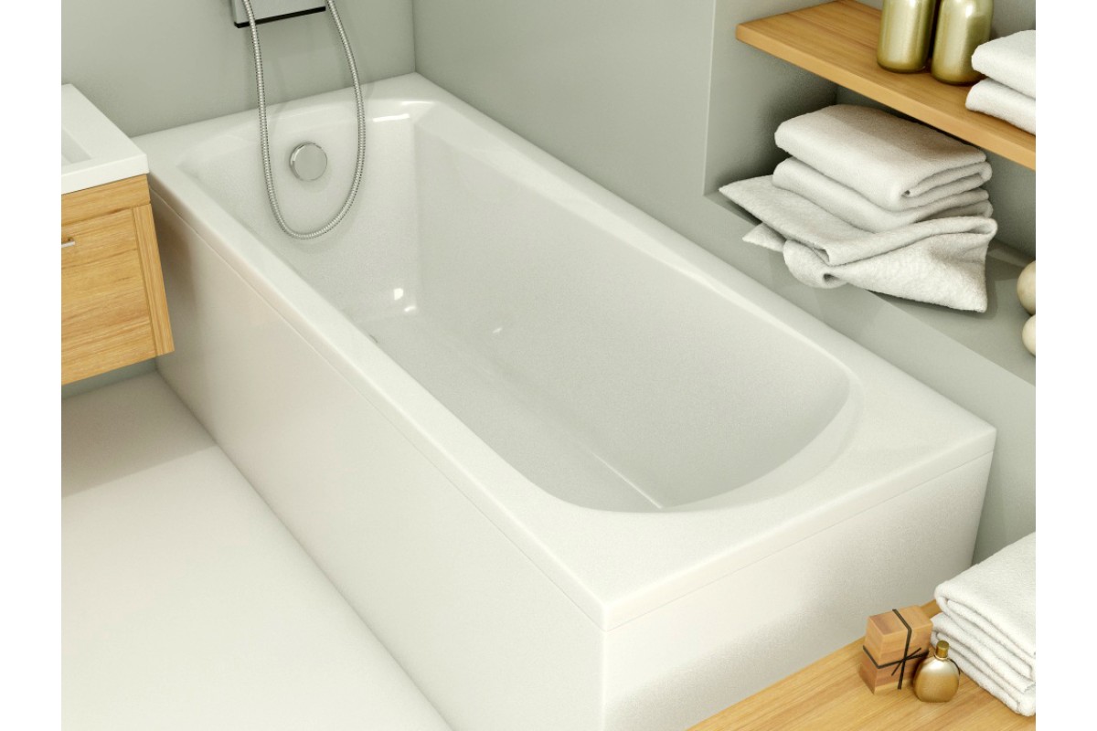 картинка Акриловая ванна Relisan Tamiza 120x70 с каркасом 