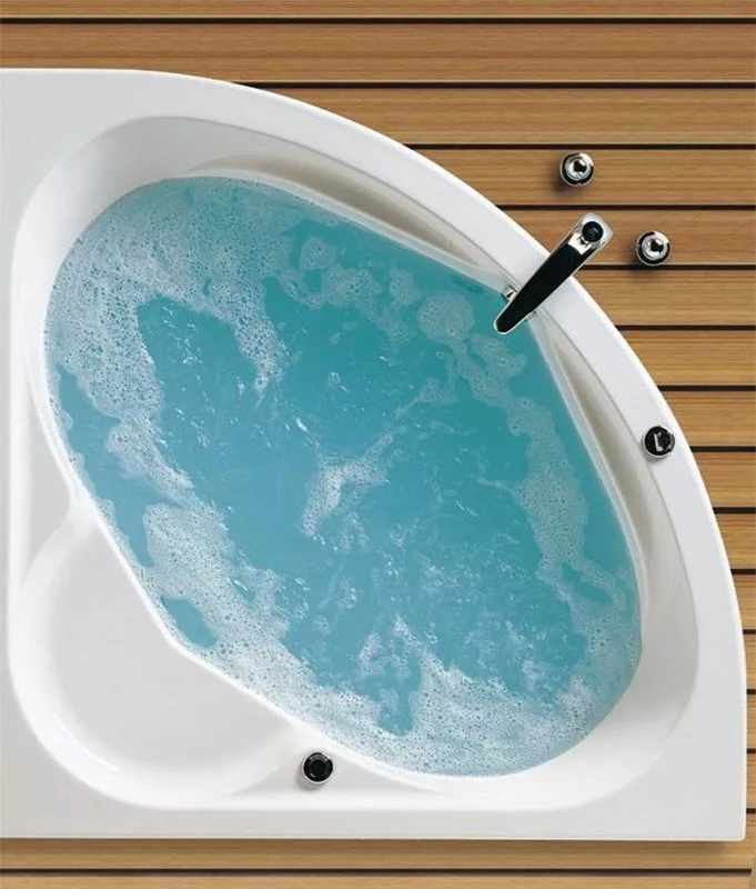 картинка Акриловая ванна Santek Карибы 140x140 см с монтажным набором WH112430 