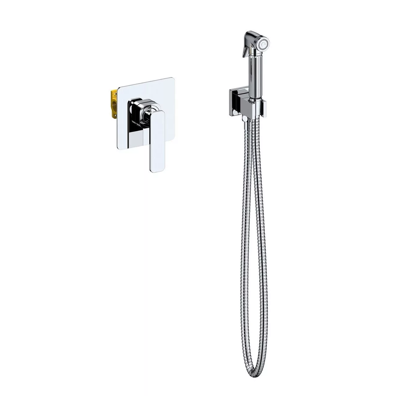 картинка Смеситель встроенный с гигиеническим душем Timo Torne 4389/00SM хром 