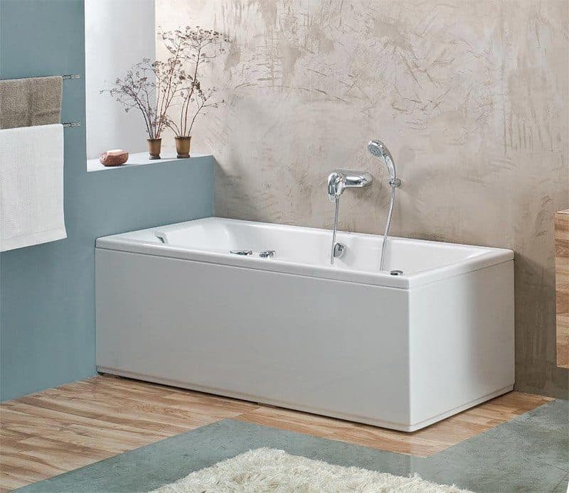 картинка Акриловая ванна Santek Монако 150 см с монтажным набором WH112424 