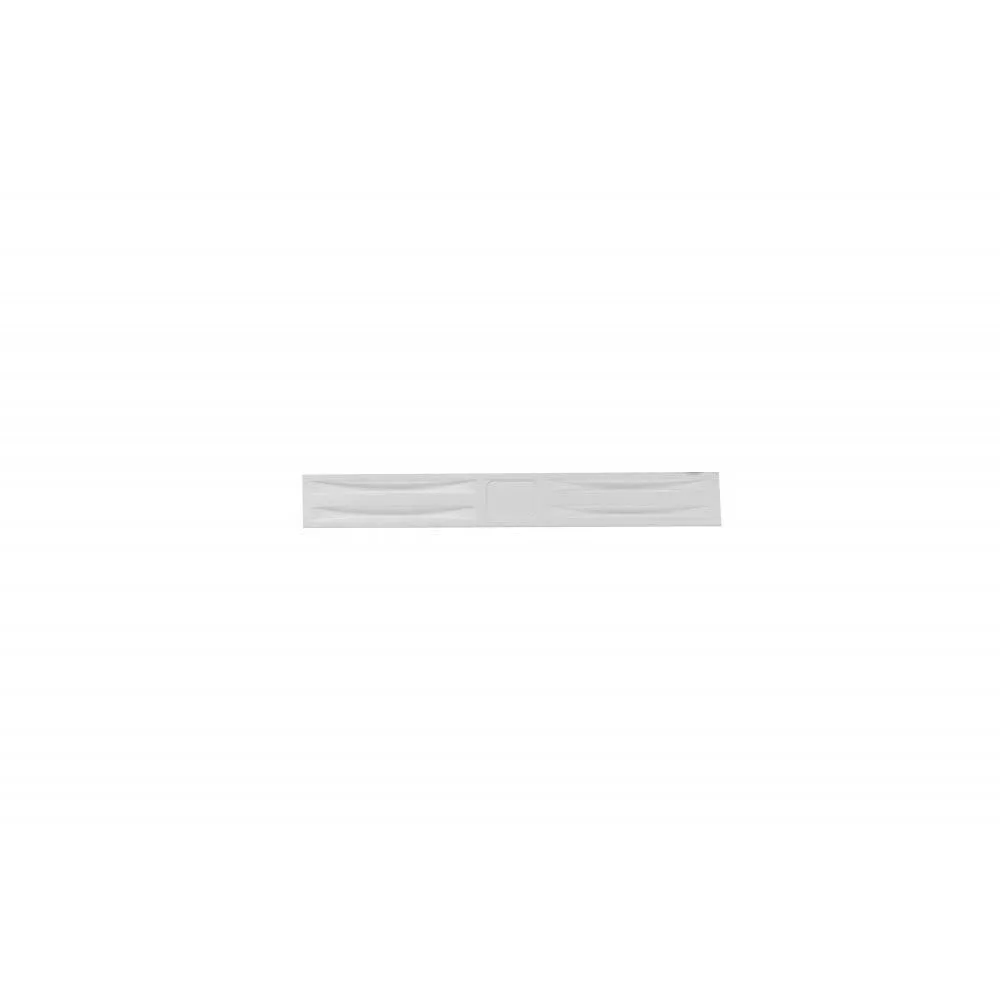 картинка Желоб водосток BERGES SUPER line 650, матовый хром, вертикальный выпуск S-сифон D50/105мм H30/80мм 