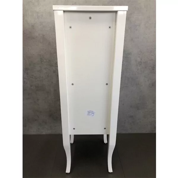 фото Шкаф-пенал Comforty Павия 40 белый глянец 