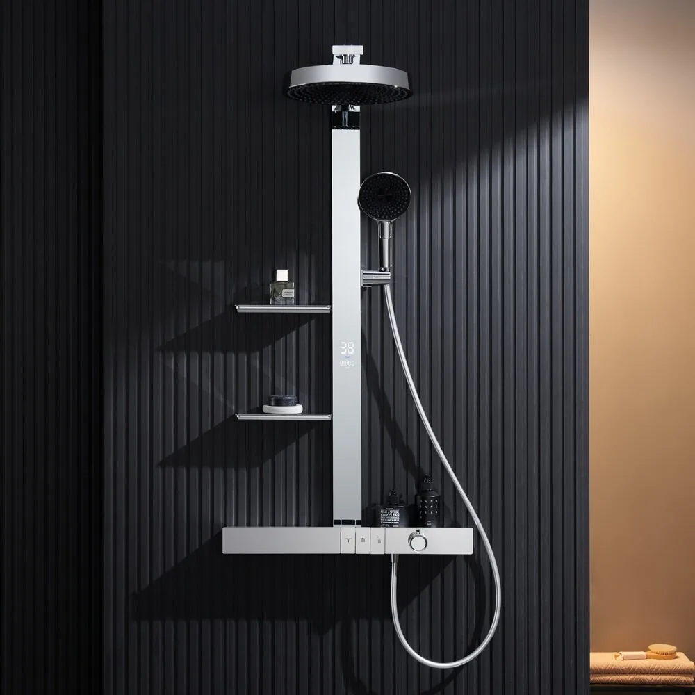 картинка Душевая стойка Black&White GH-9005N-C 
