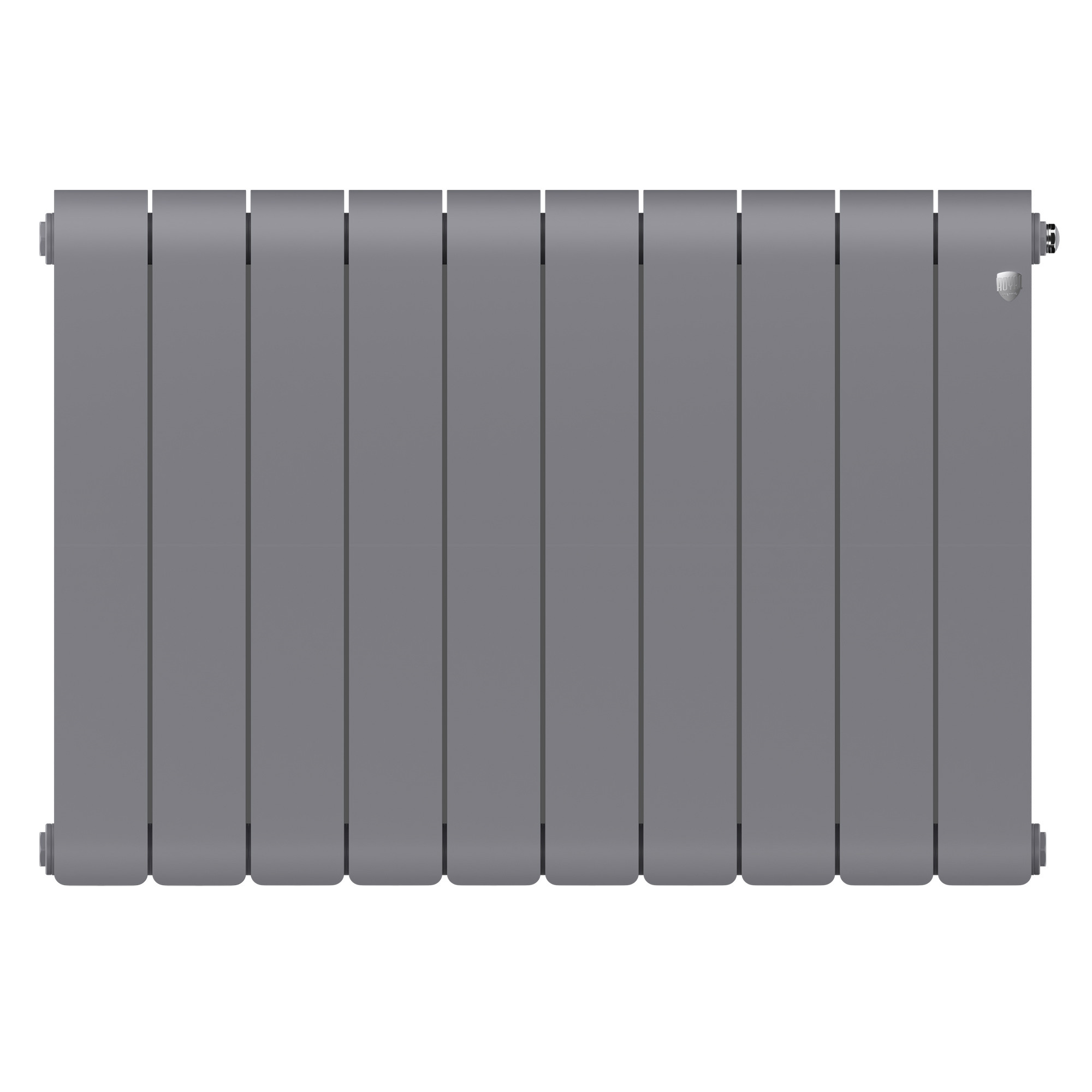 картинка Радиатор биметаллический Royal Thermo Infinity 500 Silver Satin 10 секций 