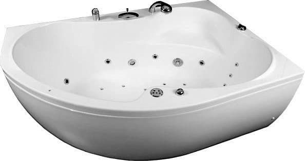картинка Акриловая ванна Aquanet Maldiva 150x90 R с каркасом 