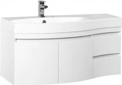 фото Тумба с раковиной Aquanet Опера 115 L белый (2 дверцы 2 ящика) арт. 00212990 