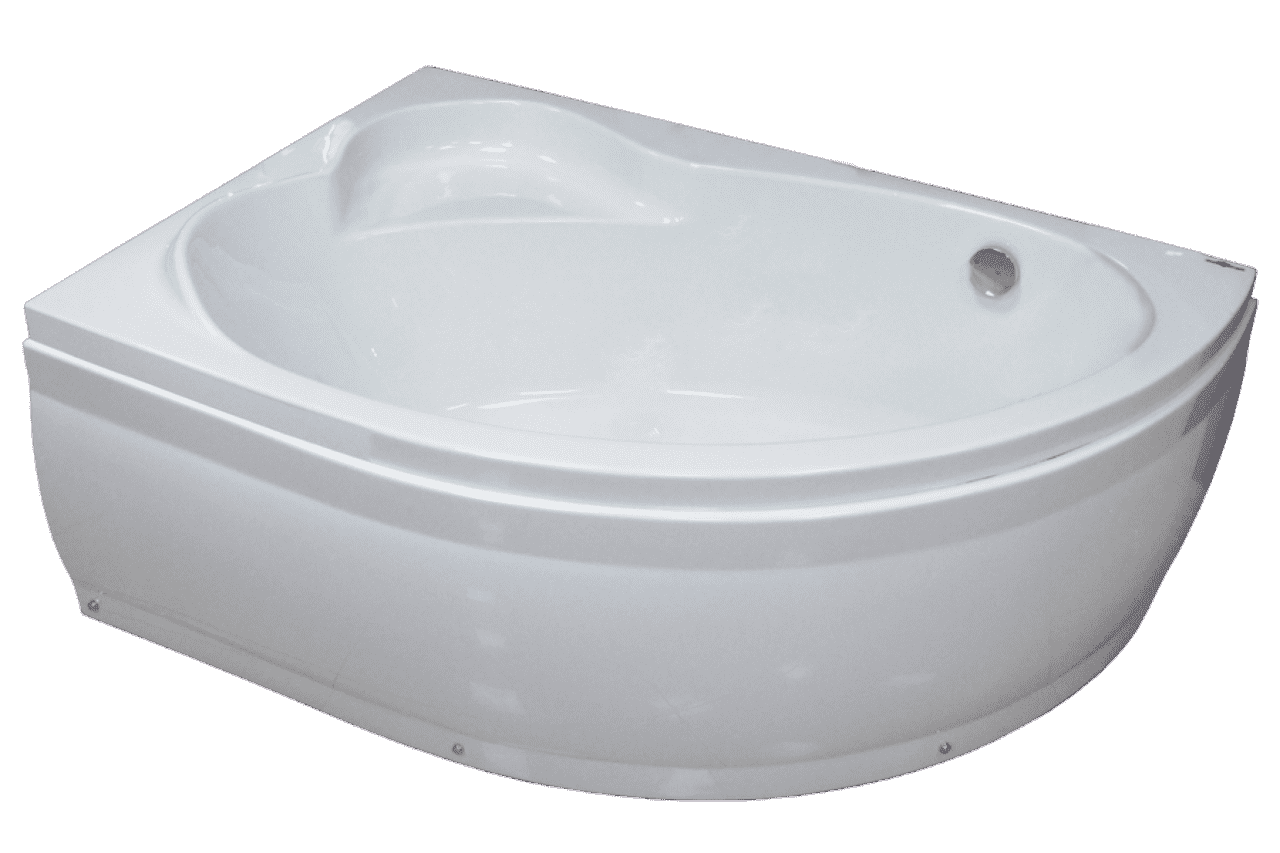 картинка Акриловая ванна Royal Bath Alpine 140x95 L с каркасом RB819103K 