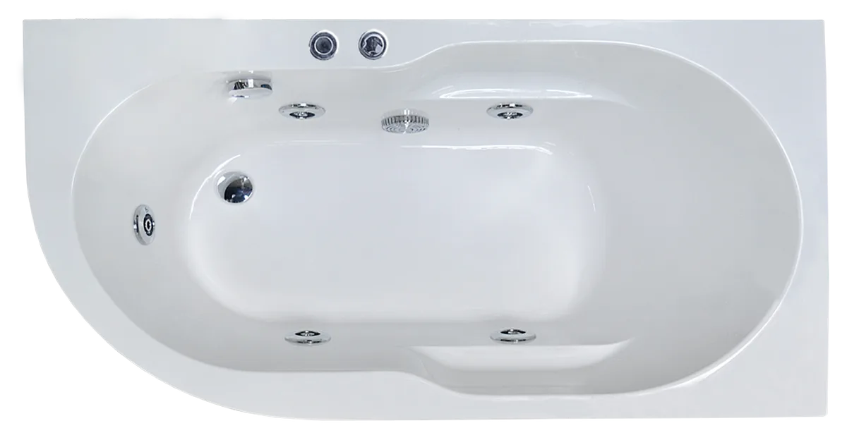 картинка Гидромассажная ванна Royal Bath AZUR STANDART 160x80x60R 