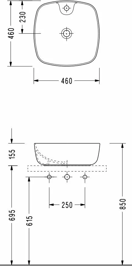 картинка Раковина Serel 3016 