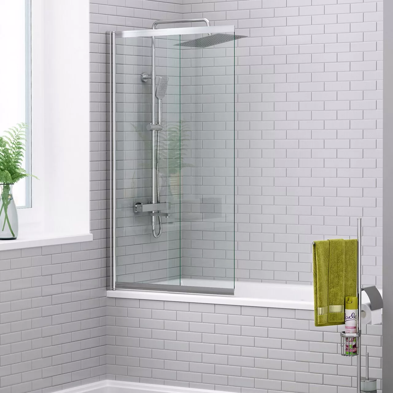картинка Стеклянная шторка для душа WasserKRAFT Main 41S02-80 