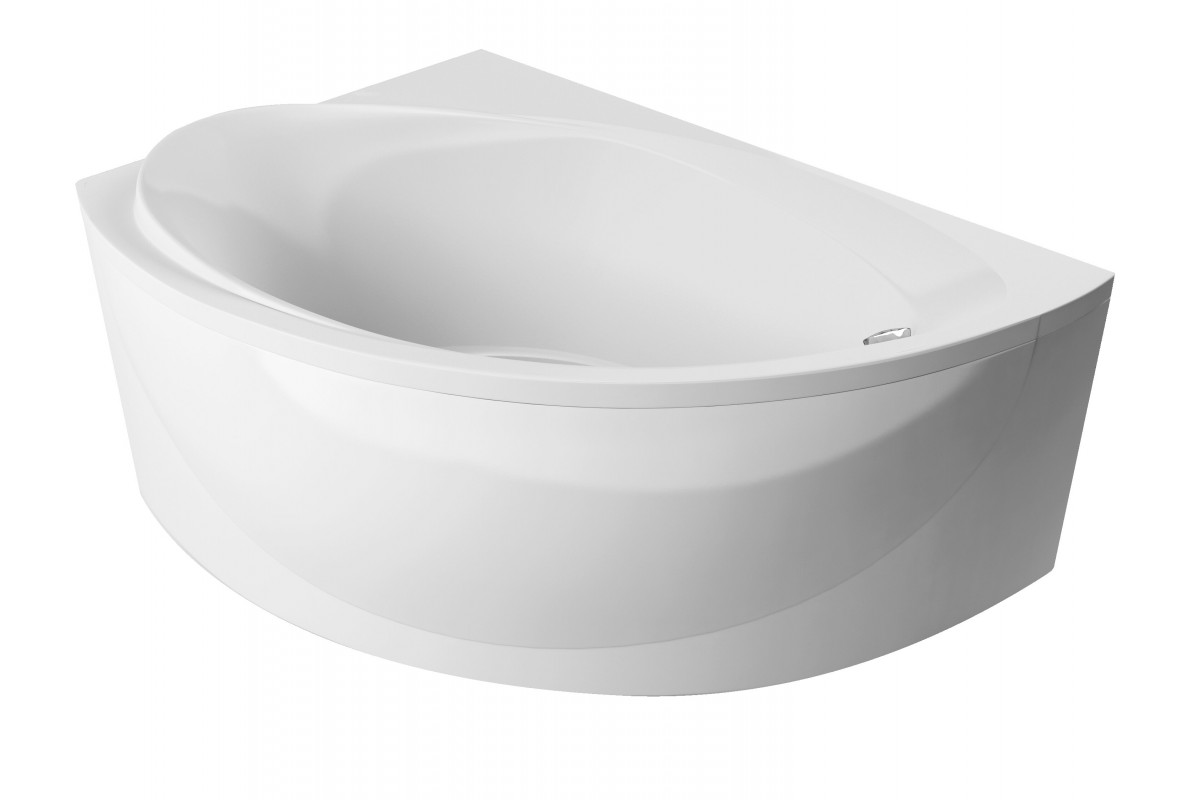 картинка Акриловая ванна Relisan Eco Plus Ибица Л 170х120 ППУ с каркасом и слив-переливом 