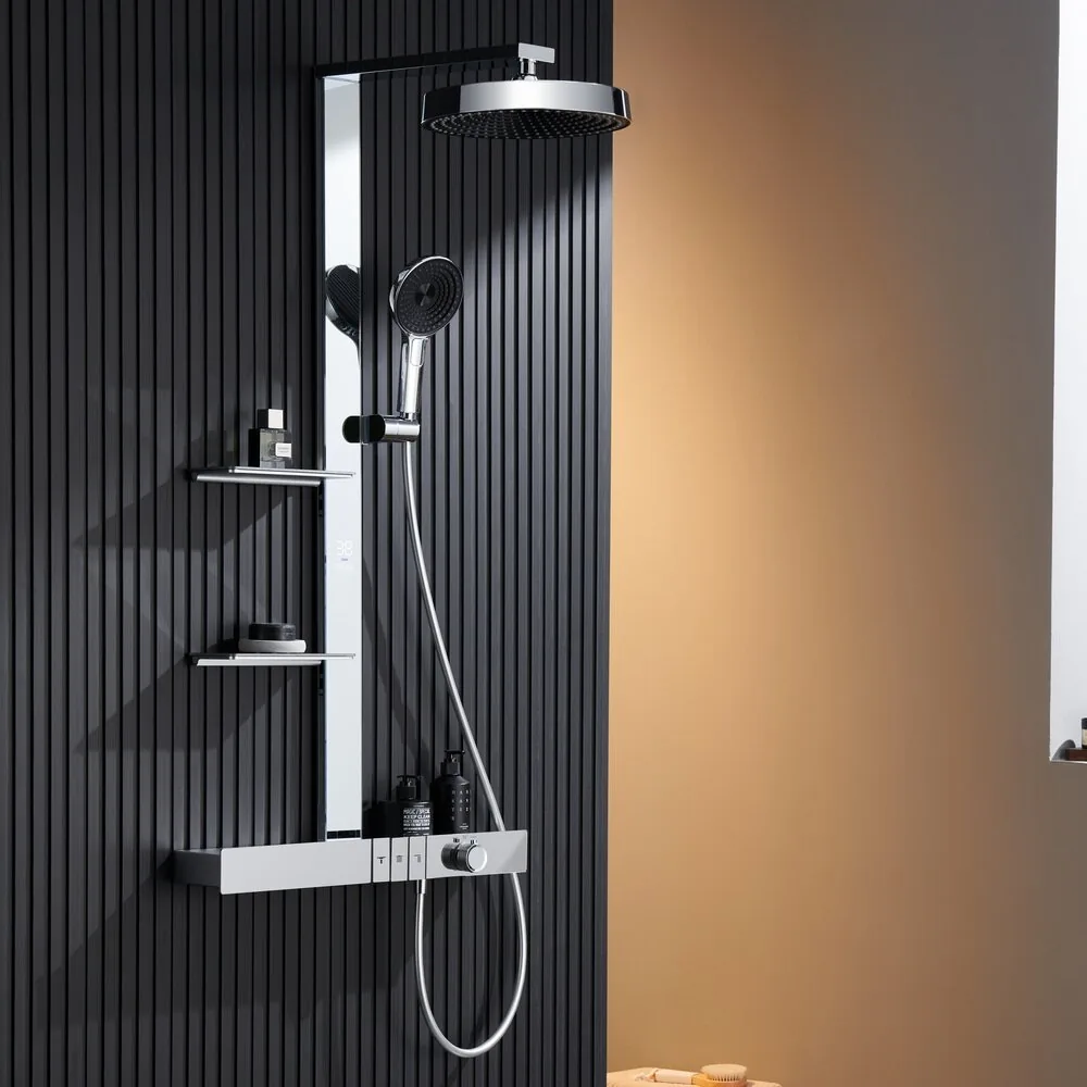картинка Душевая стойка Black&White GH-9005N-C 